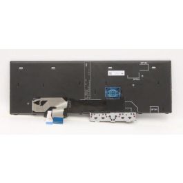 Lenovo US English keyboard with numeric keypad, designed for Lenovo systems, compact and lightweight design.