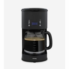 Hkoenig HKO1691054981779 Cafetera programable MG32, 1,5 L (12 tazas), 1000 W, Pantalla LCD, Mantener Caliente, Negra y Acero Inoxidable Precio: 62.50000053. SKU: B182TNKXN6