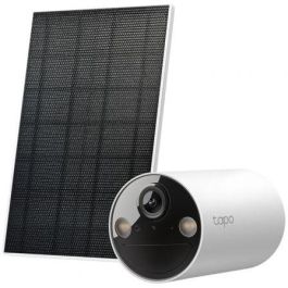 TP-Link Tapo TC82 Kit Cámara Seguridad WiFi con Panel Solar 2K 3MP, Visión Nocturna Color, Detección IA, Batería, IP65