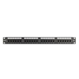Digitus Panel de Parcheo CAT 6, 1U, Blindado RJ45 8P8C, Rendimiento Clase E hasta 250 MHz, Certificado UL, Carcasa de Acero