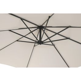DKD Home Decor Parasol Terraza Y Jardin Marfil 350 x 250 x 300 cm