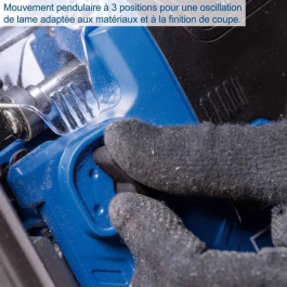 Scheppach Sierra de calar IXES 20V, Hoja 152 mm, 1000-3000 mov/min, BC-JS254-X