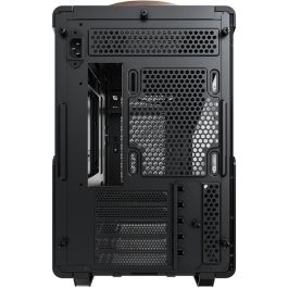 Montech Heritage TG Midi Tower PC Negro Imitación Piel