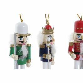 Figura Navidad Fantasia DKD Home Decor Rojo Azul 3 x 10 x 3 cm (4 Unidades) Figura Navidad Fantasia DKD Home Decor Rojo Azul 3 x 10 x 3 cm (4 Unidades)