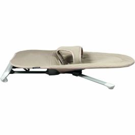 Bambisol LOO1702777796674 Mecedora de diseño, 2 posiciones de asiento, desde el nacimiento hasta los 9 kg, Beige