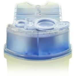 Braun CCR2 Cartuchos de limpieza Clean&Charge, Recambios para Afeitadoras Eléctricas, Azul, Pack de 2 unidades
