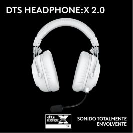 Logitech Auriculares Gaming G Pro X con micrófono cardioide, drivers Graphene 50 mm y tecnología LIGHTSPEED Logitech Auriculares Gaming G Pro X con micrófono cardioide, drivers Graphene 50 mm y tecnología LIGHTSPEED