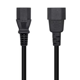 AISENS Cable Alimentación CPU C13/H-C14/M Negro 3.0m