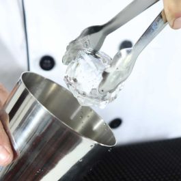 Inde Pinza para Hielo de Muelle Inoxidable My Bar - 18.7 x 3.5 x 2 cm (24 Unidades)