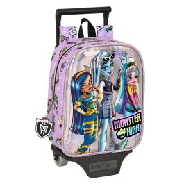 Mochila Escolar con Ruedas Monster High Best boos Lila 22 x 27 x 10 cm Precio: 21.49999995. SKU: B16K3XQYV9