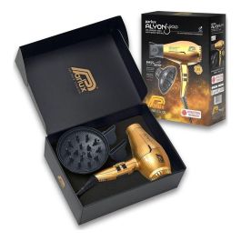 Parlux Alyon MagicSense Set Secador de Pelo Profesional Dorado con Difusor, 2 Boquillas, AIR IONIZER TECH y HFS