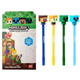 Puckator Bolígrafos borrables de colores Blister x4 Minecraft Precio: 11.49999972. SKU: B19QD2V68K