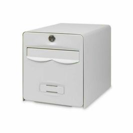 Burg Wachter Buzón Balthazar de Acero Galvanizado Prelacado Blanco con 2 Puertas, Anticorrosión y Poste Antirrobo. Precio: 70.50000023. SKU: B1BLDNJNZF