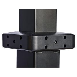 StarTech Escritorio Móvil de Pie Portátil Ajustable Ergonómico con Ruedas Negro