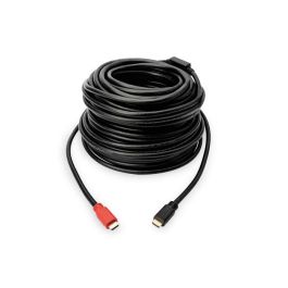 Digitus HDMI High Speed connection cable, type A, w/ amp. M/M, 15.0m, Ultra HD 24p, CE, gold, bl Digitus HDMI High Speed connection cable, type A, w/ amp. M/M, 15.0m, Ultra HD 24p, CE, gold, bl