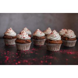 Algon Set de 80 Moldes para Magdalenas de 4 cm (Diámetro) x 2,5 cm (Alto) - Antiadherentes para Repostería Casera (24 Unidades)