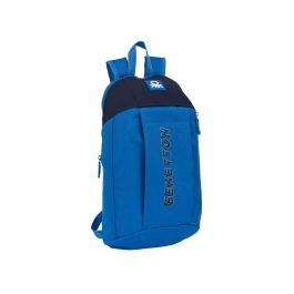 Mochila Casual Benetton Deep water Azul 10 L