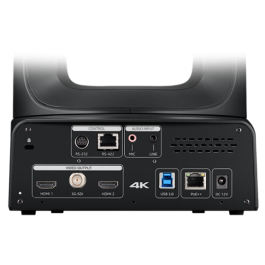 AVer TR535 Cámara PTZ Dual Lens 4K 60fps con Auto Tracking, Zoom Óptico 30x, HDMI, 3GSDI, USB, RJ45, Color Negro