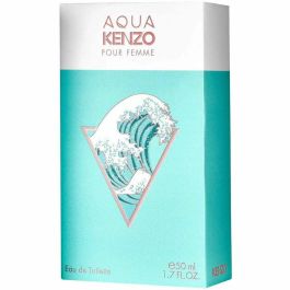 Kenzo Aqua Kenzo Eau de Toilette Vaporizador para Mujer 50 ml - Vibrante Fragancia Floral Frutal Acuática con Notas Cítricas y Florales