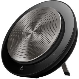 Jabra Speak 750 UC Altavoz VoIP USB/Bluetooth Portátil con Micrófono Omnidireccional y Cancelación de Eco Negro/Plata