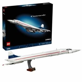 LEGO Icons Concorde, kit de construcción de modelos de aviones para adultos, juego de vehículos aeronáuticos con detalles auténticos y 3 modos Precio: 222.94999958. SKU: B19J5TLBGA