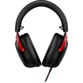 Auriculares para juegos con cable - HyperX Cloud III - para PC y consola - Negro/Rojo