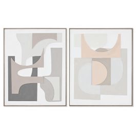 Cuadro Urban DKD Home Decor Blanco Gris 4.5 x 102 x 82 cm (2 Unidades) Precio: 191.89000017. SKU: B1A87AGXSL