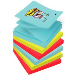 Notas Adhesivas Post-It 90H Z Notes 76X76 (R330) Super Sticky Colores Miami Pack De 6 Precio: 13.50000025. SKU: B1BXME8F33
