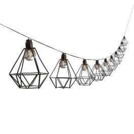LUMIJARDIN Jaula solar guirnalda exterior diamante mily con 10 bombillas LED