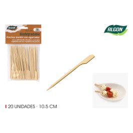 Set de 20 pinchos de bambú agarrador 105 mm Algon (48 Cajas) Precio: 14.7899994. SKU: B1FG9L6Y4R