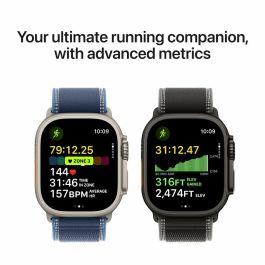 Apple Watch Ultra 3 Titanium Cellular 49mm, Alpine Loop Negro (Talla M)