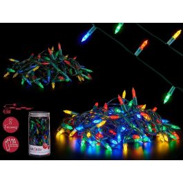 Tira Led 4,5M 50Leds Luz Multicolor Ext 8 Func Krist+ 8X16CM (12 Unidades) Precio: 62.50000053. SKU: B14BJN3HAS