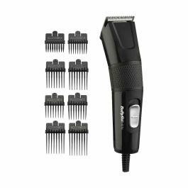 Babyliss Cortapelos E756E Power Clipper Cuchilla Acero Inoxidable 45mm 8 Guardas 9 Longitudes de 0.5mm a 25mm Cable 2m Precio: 22.49999961. SKU: S7912952