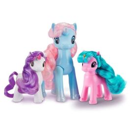 Set 3 unicornios sparkle girlz, 18cm (grande) y 11 cm (pequeños) Set 3 unicornios sparkle girlz, 18cm (grande) y 11 cm (pequeños)