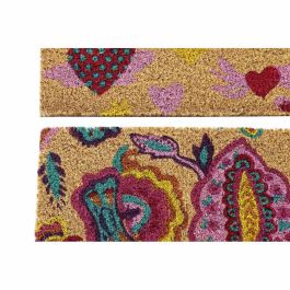 Felpudo Basicos DKD Home Decor Multicolor 40 x 1.5 x 60 cm (2 Unidades) Felpudo Basicos DKD Home Decor Multicolor 40 x 1.5 x 60 cm (2 Unidades)