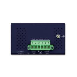 Planet IGS-614HPT Switch Industrial 4 Puertos PoE+ Gigabit 10/100/1000T + 1 10/100/1000T + 1 SFP 100/1000X