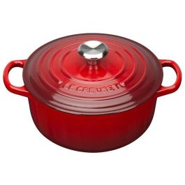 Le Creuset 21177200602430 Olla Redonda Signature de Hierro Fundido 20 cm, 2.4 L, Roja, con Tapa, Apto para Horno y Lavavajillas Precio: 216.5000002. SKU: B1EJ9M4H4C