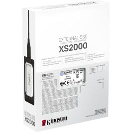 Kingston SXS2000/500G Disco Duro Externo Solido SSD 500GB USB 3.2 Gen 2x2 hasta 2000 MB/s