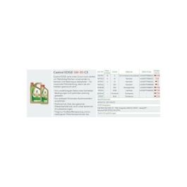 Castrol CAS1697632751442 Aceite de motor EDGE 5W-30 C3 1L Castrol CAS1697632751442 Aceite de motor EDGE 5W-30 C3 1L