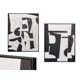 Giftdecor Cuadro Lovers Surtidos 70x90 cm Canvas Blanco y Negro con Marco Blanco (2 Unidades) Precio: 64.99000024. SKU: B17SY268A3