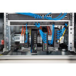 Digitus Hutschienenträger 4HE 19" (483mm) con Hutschiene