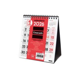 Finocam Calendario de Sobremesa Números Grandes XS-140x150 mm Mv Neutro 2026 - Anual con Espiral Precio: 3.50000002. SKU: B14ZFB2MHX
