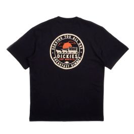 Camiseta de Manga Corta Hombre Dickies Greensburg Negro