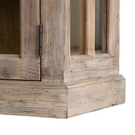 Vitrina Madera de Pino Salón 120 X 40 X 195 cm