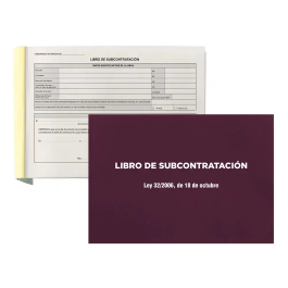 Liderpapel Subcontratacion Juego 10 Hojas Autocopiativas Tamaño Folio