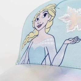Cerdá Gorra infantil de Disney Frozen con Visera Curva y Aplicaciones, Talla 53 cm, Color Azul Cerdá Gorra infantil de Disney Frozen con Visera Curva y Aplicaciones, Talla 53 cm, Color Azul