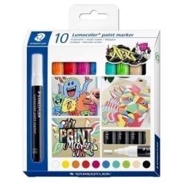 Staedtler Marcador Especial Lumocolor 349 Permanente C-Surtidos Estuche 10 Ud Precio: 28.49999999. SKU: B1K24SPGZG