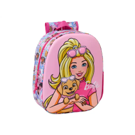 Mochila Infantil Barbie Rosa 27 x 33 x 10 cm 3D Precio: 11.49999972. SKU: B1HR9VMP6E