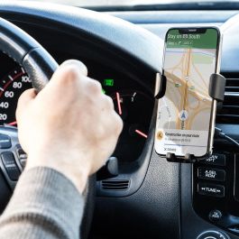 Soporte de Móvil con Cargador Inalámbrico para Coches Wolder InnovaGoods