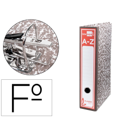 Liderpapel Classic Red Archivador de Palanca Folio Jaspeado Gris con Caja 80mm 287x350mm Precio: 3.69000027. SKU: B14Z6BBY9G